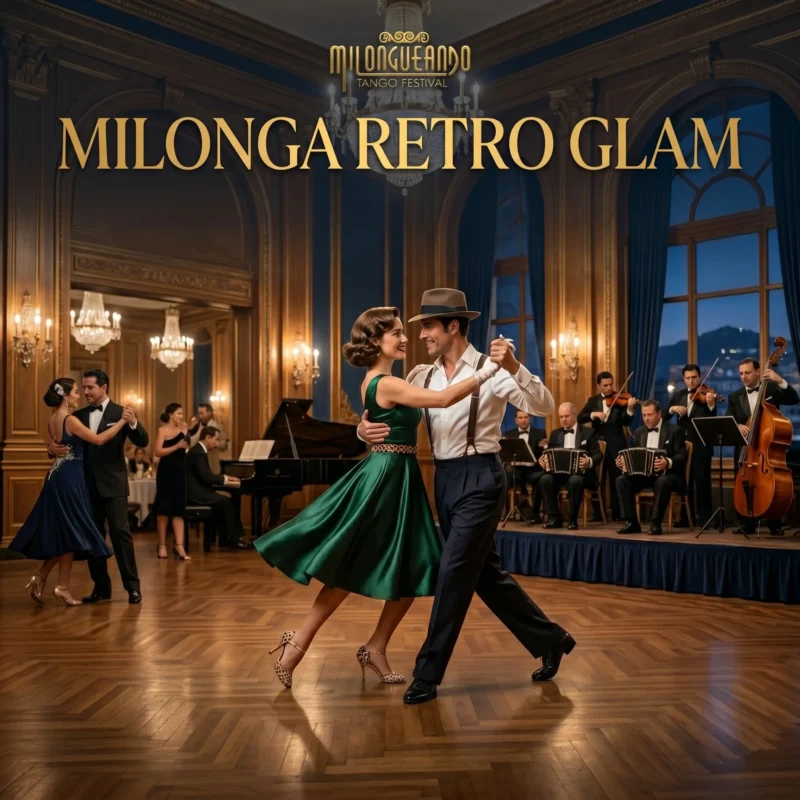 Milonga Retro Glam Milongueando Tango Festival