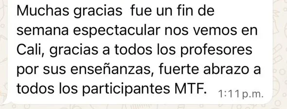 Testimonio de asistente al Milongueando Tango Festival